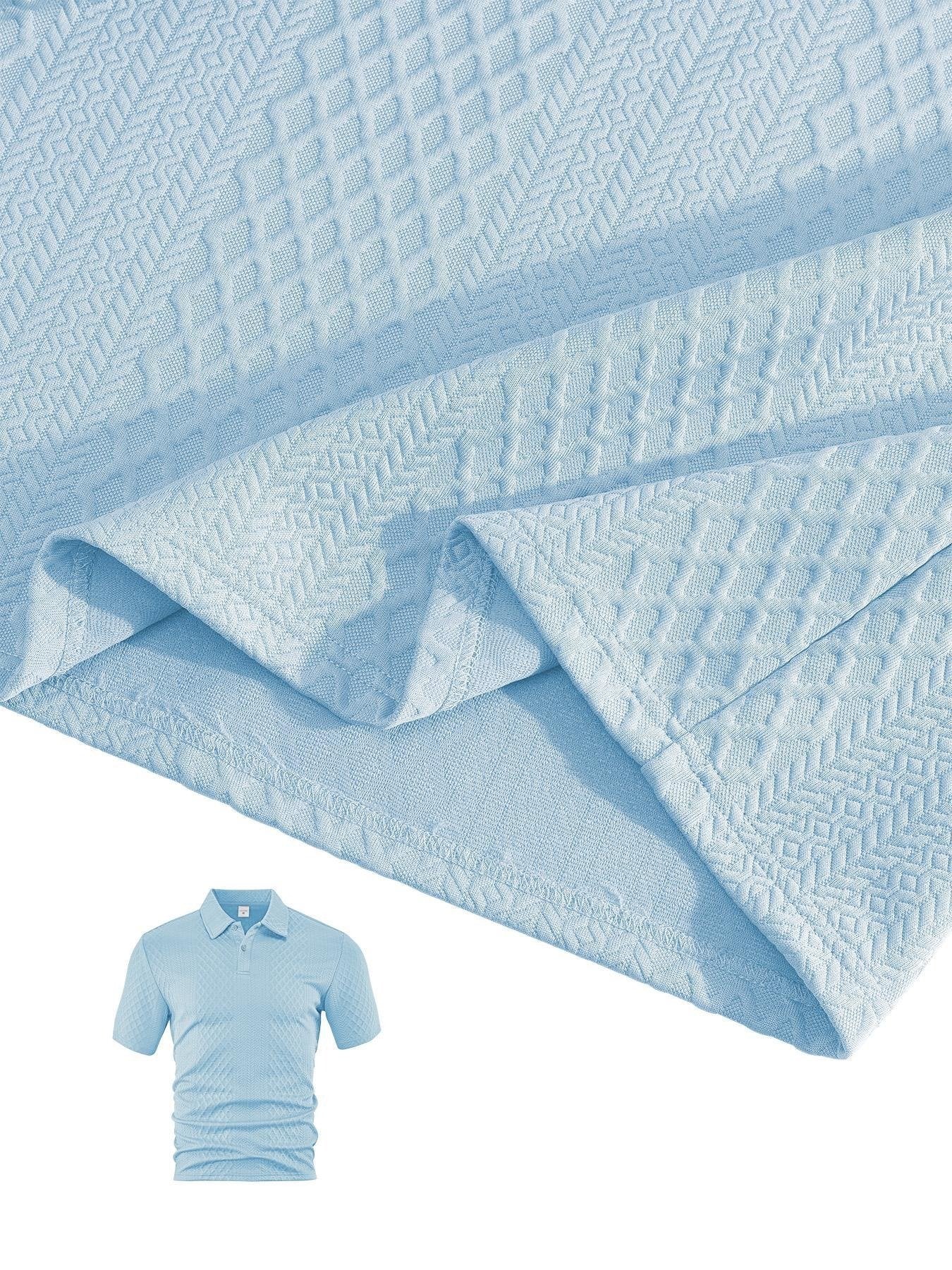 ⏱️Second item 40% off🔥Men's Solid Polo Shirt & Drawstring Waist Shorts Set