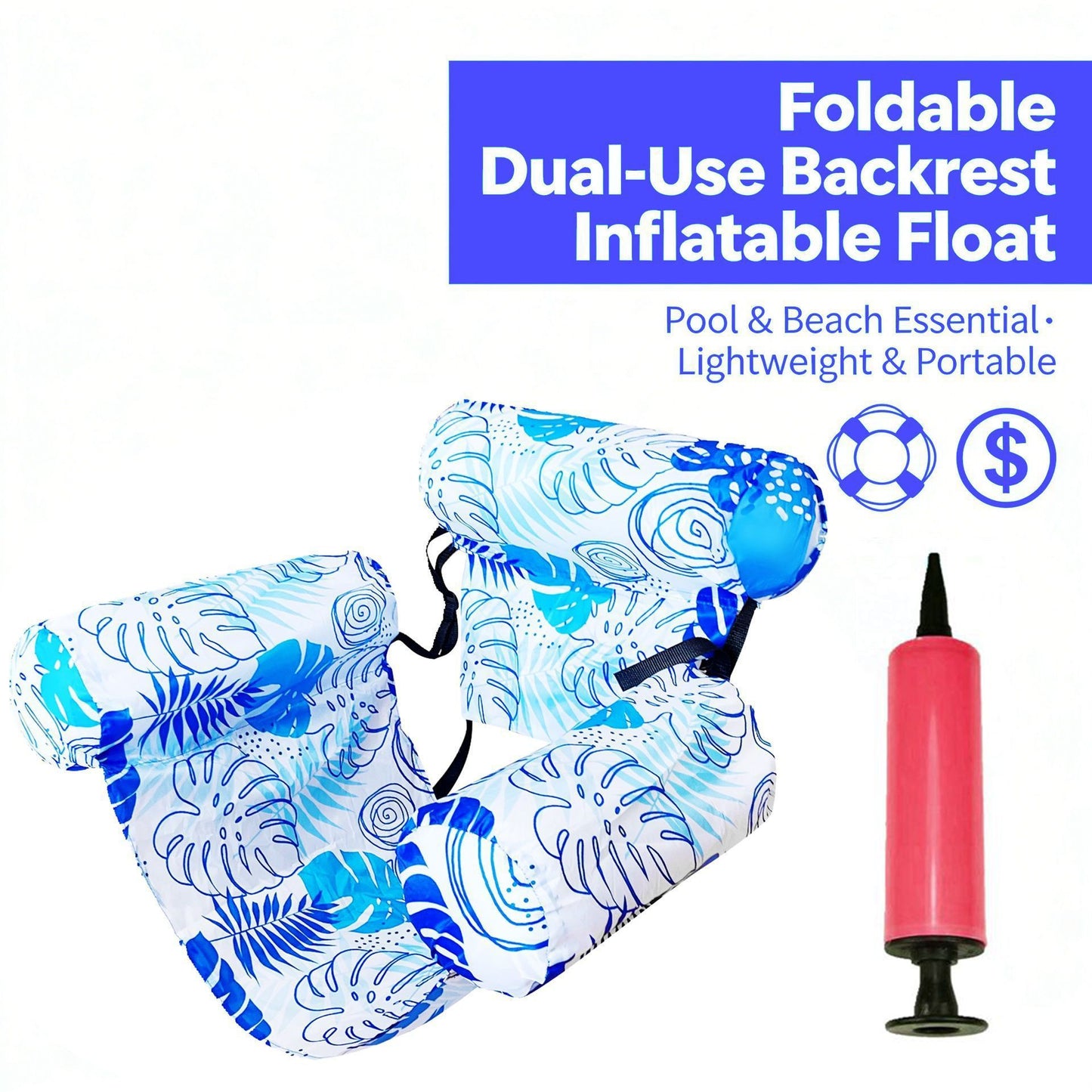 【 🔥Hot Sale 50% OFF】💺🌴 Inflatable Floating Chair