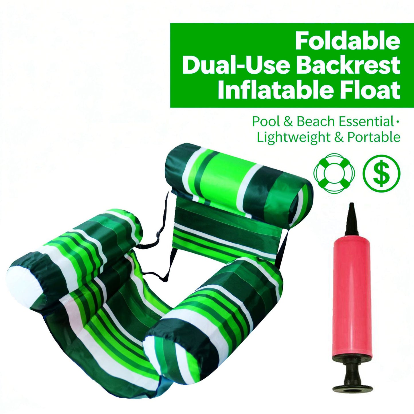 【 🔥Hot Sale 50% OFF】💺🌴 Inflatable Floating Chair