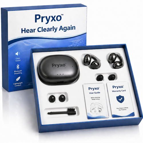 ❤️Mother's Day 80% OFF Discount🌸Pryxo Bone&Air Conduction Clip-on Hearing Aid for Effortless Hearing