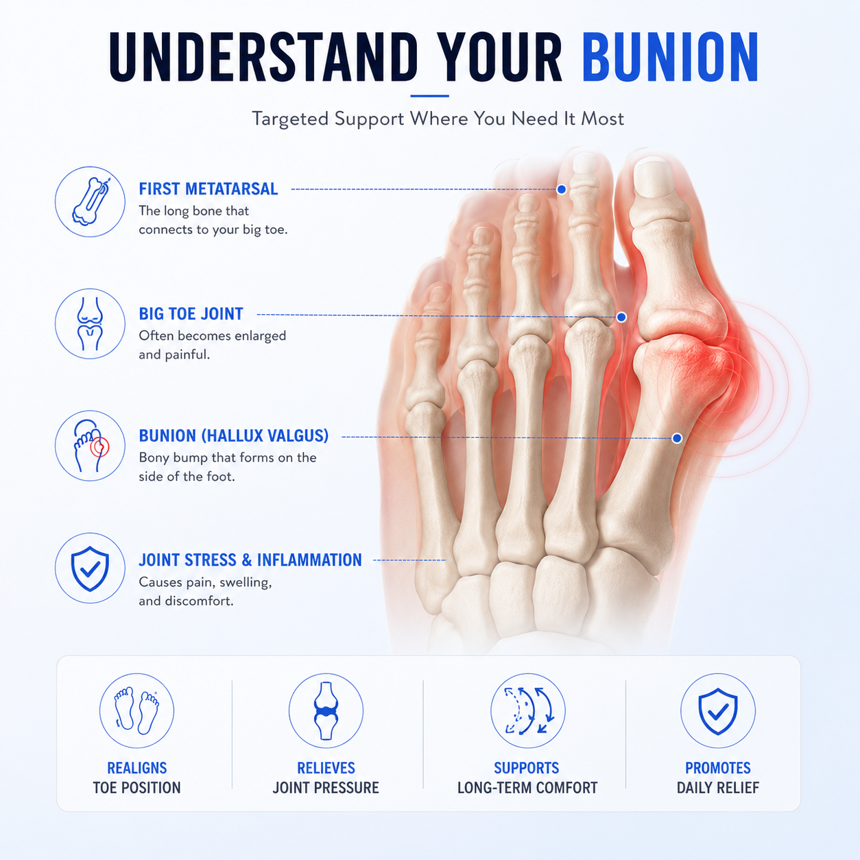 Aurora Tech™ — EMS Bunion Corrector